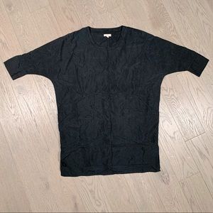 UO Silence and Noise dark grey mini dress